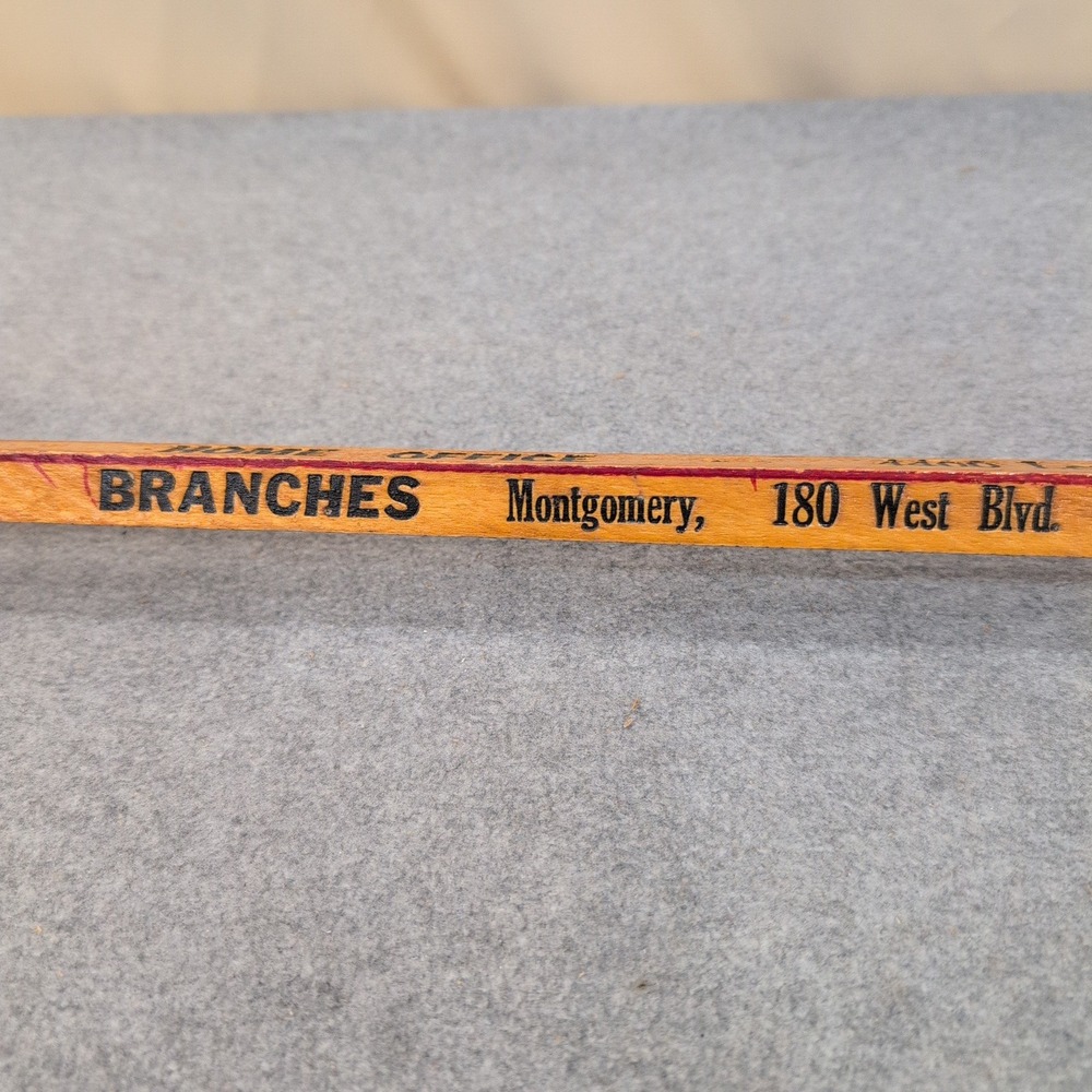 Vintage Joe Money Machinery Co Inc Alabama Advertising Wooden Yardstick Ruler - Picture 6 of 10